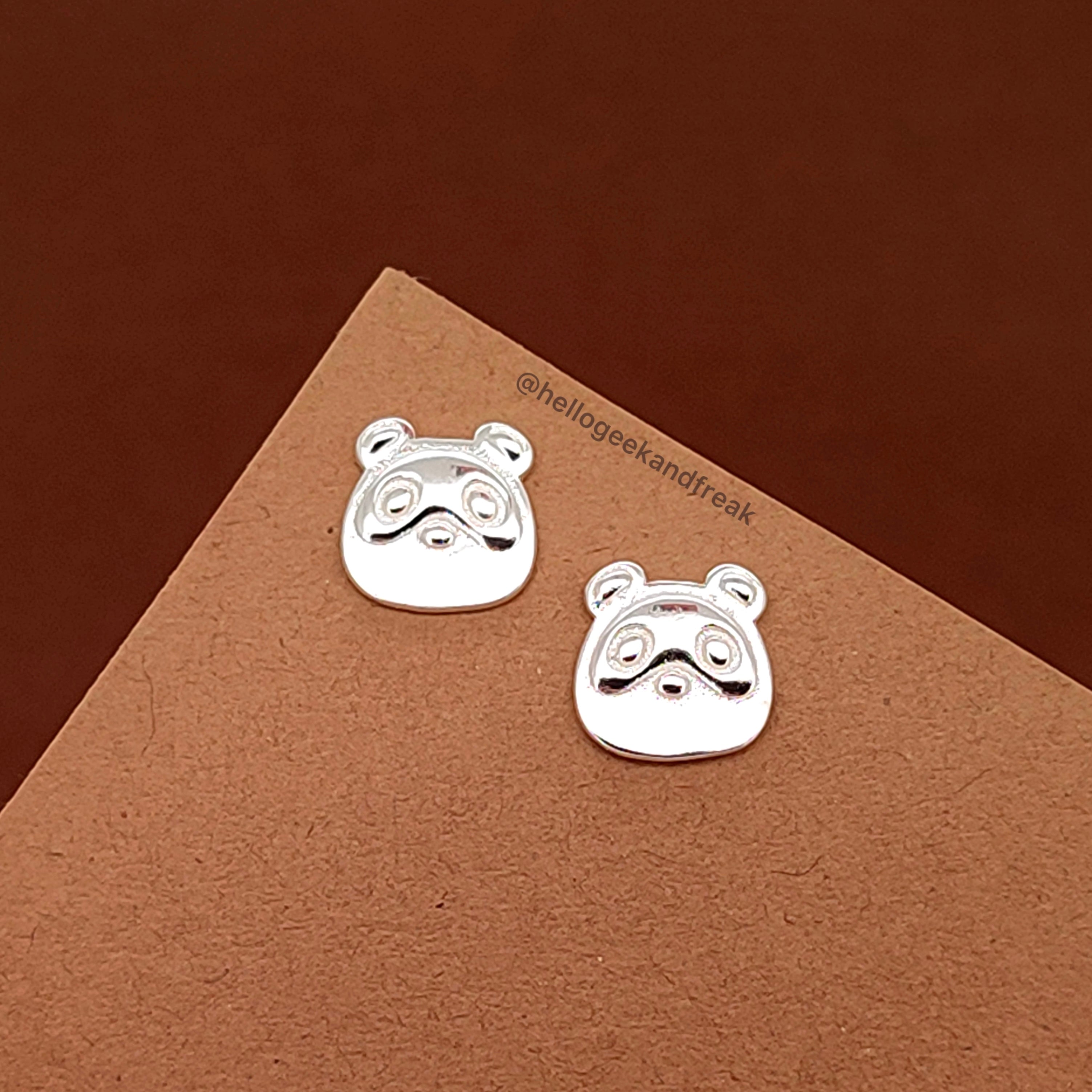 Pendientes Tanuki Isleño