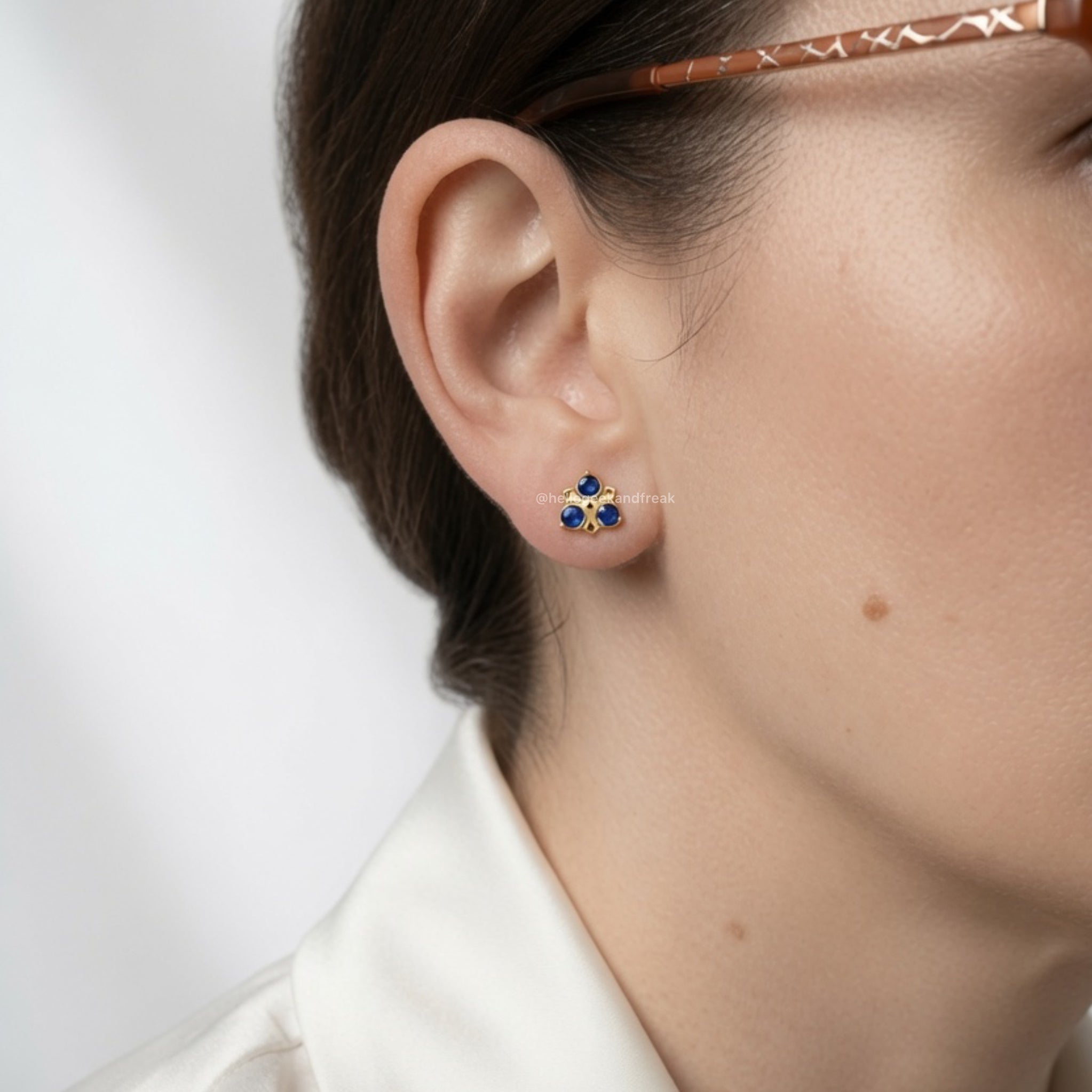 Pendientes Piedra Espiritual Azul