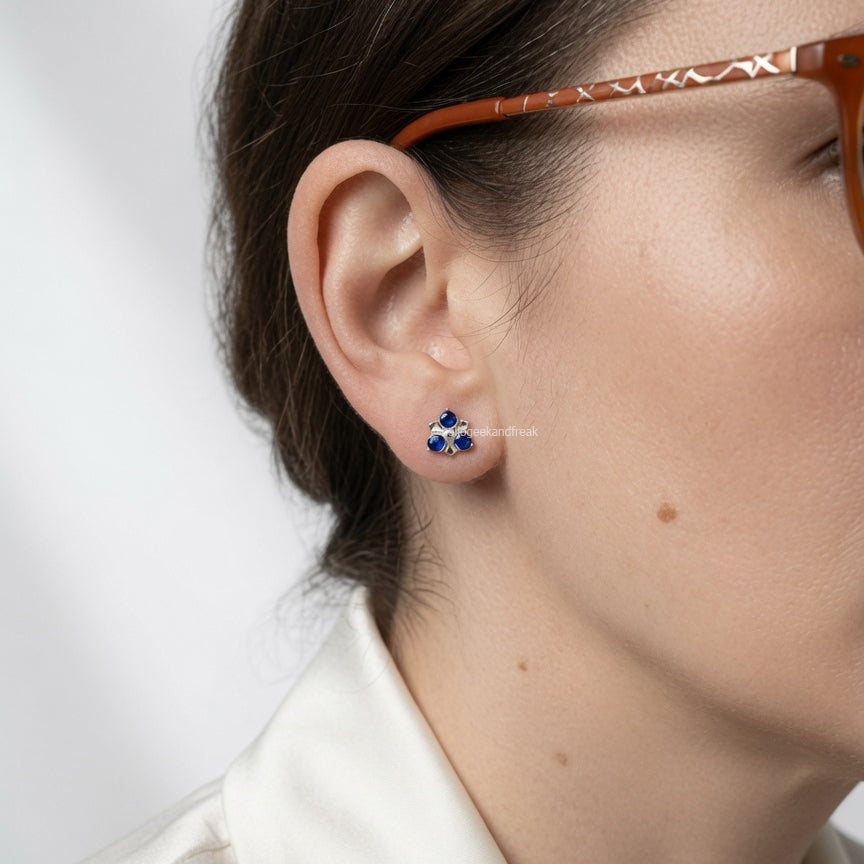 Pendientes Piedra Espiritual Azul