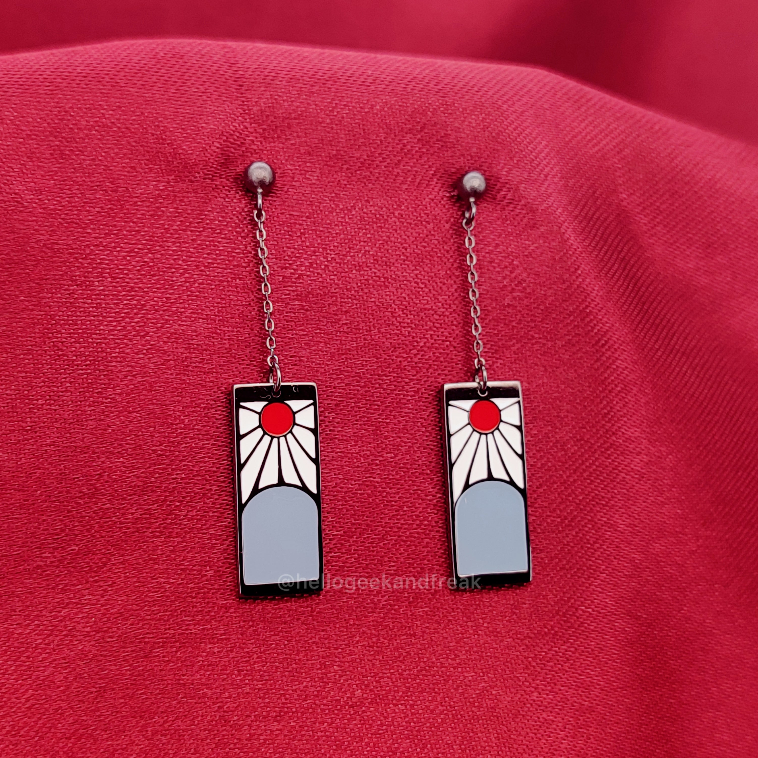 Pendientes Hanafuda
