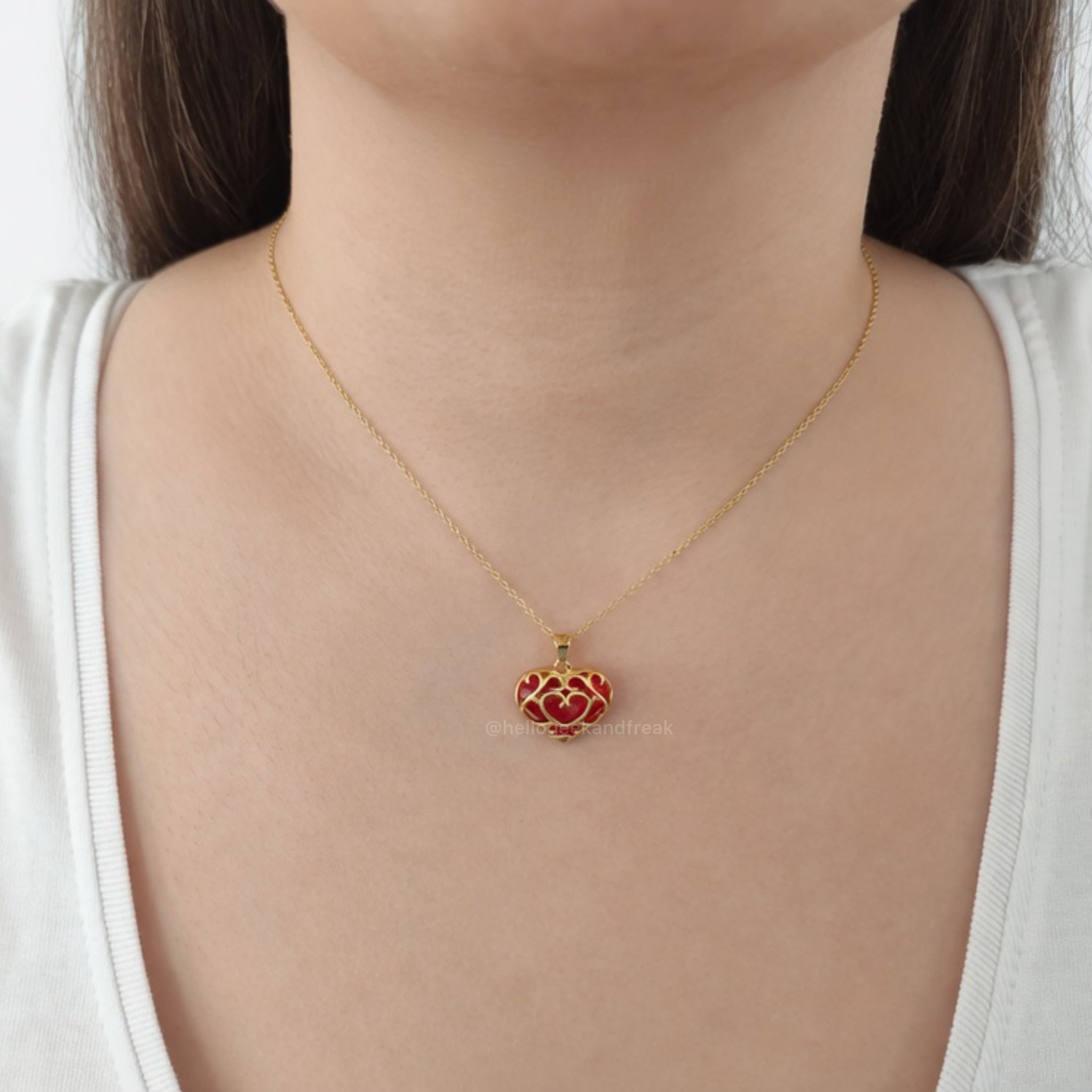 Colgante Contenedor de Corazón
