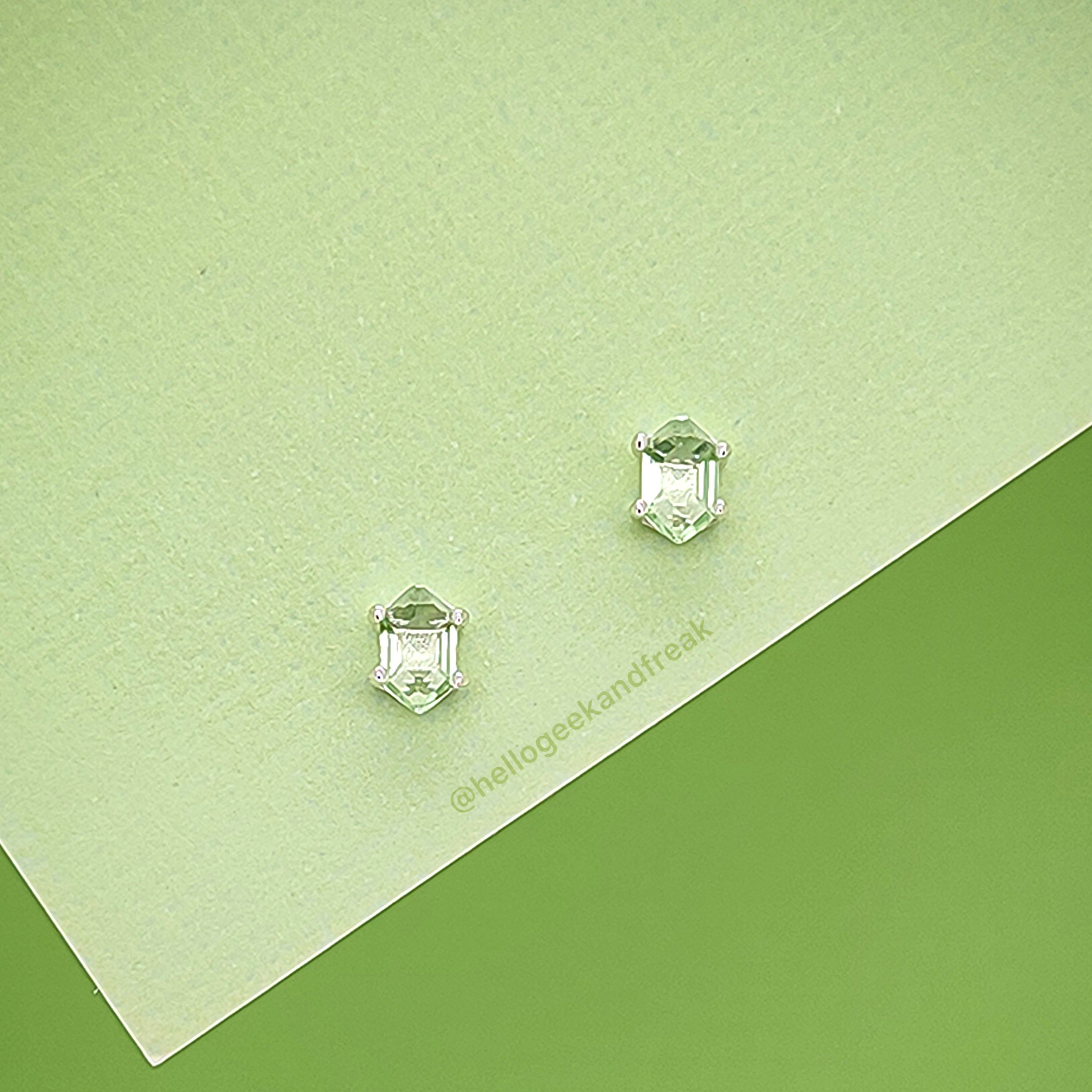 Pendientes Rupia Verde