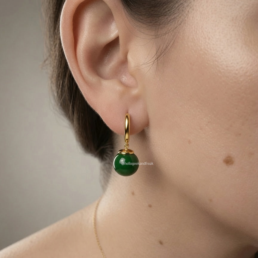Pendientes Fusión Verdes