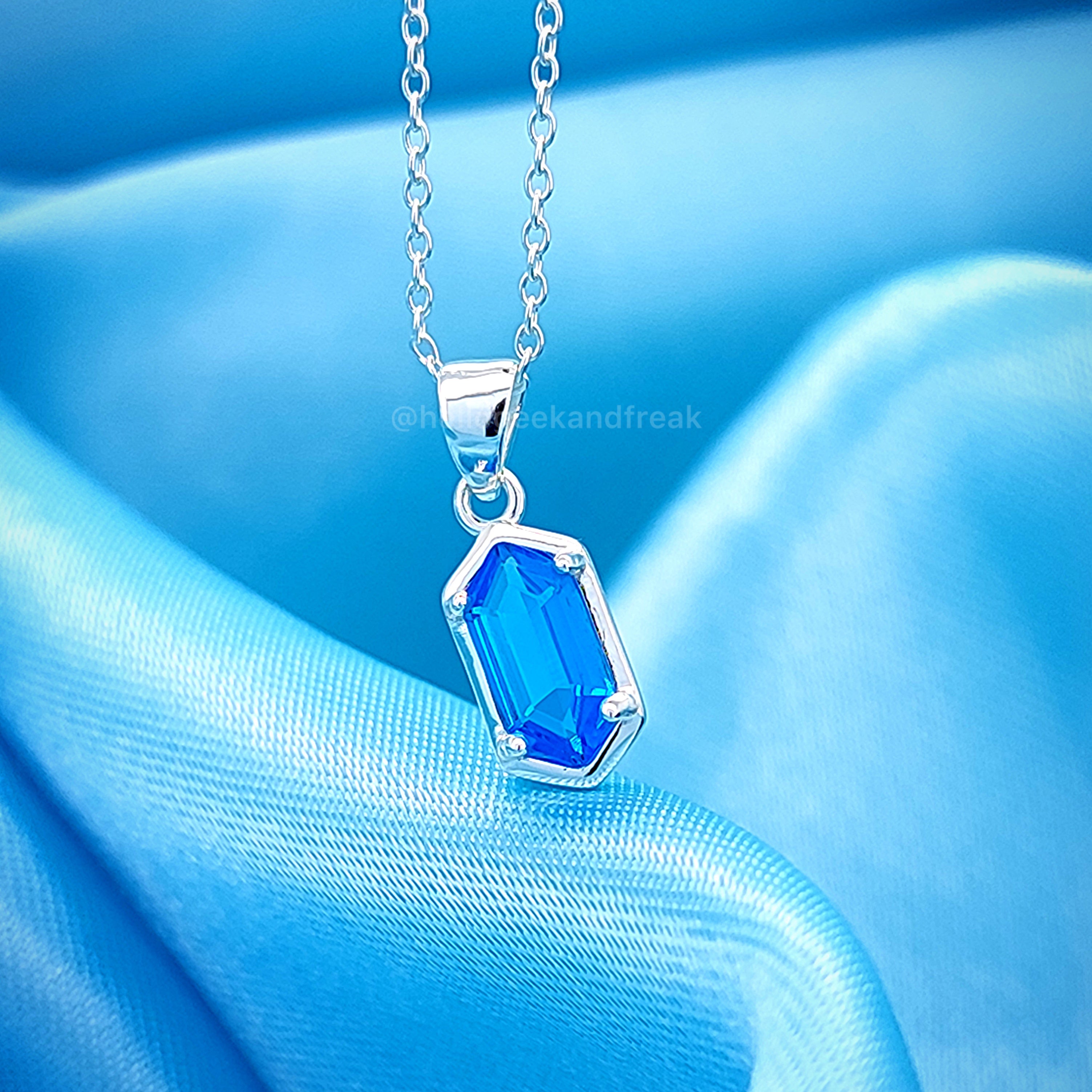 Colgante Rupia Azul