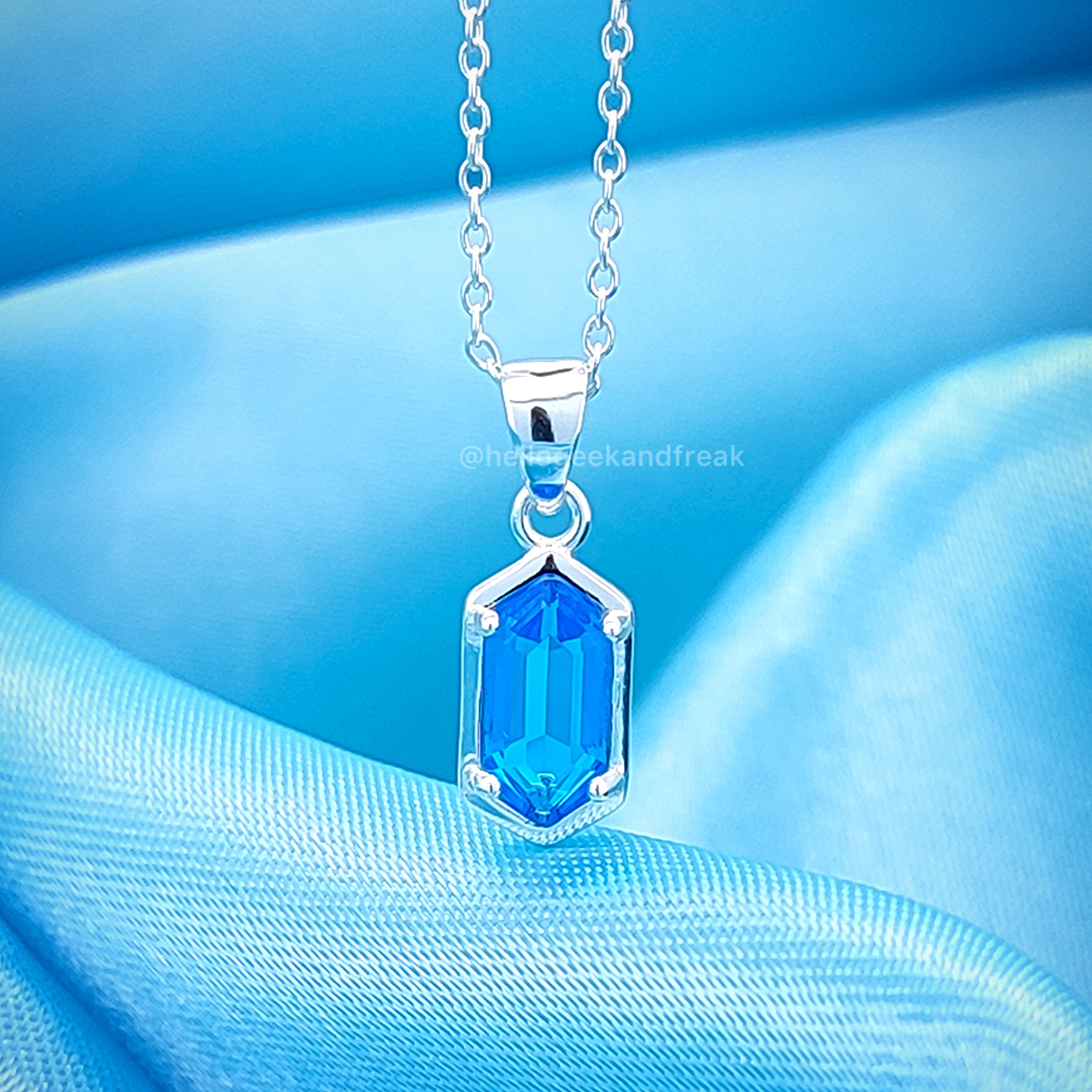 Colgante Rupia Azul