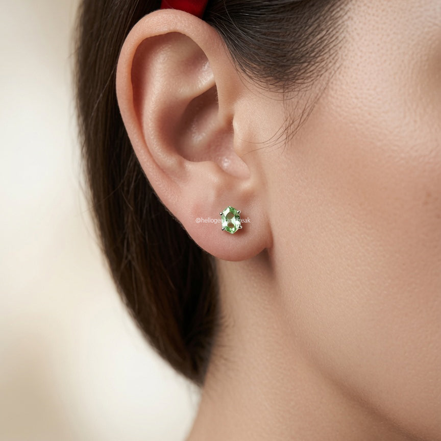 Pendientes Rupia Verde