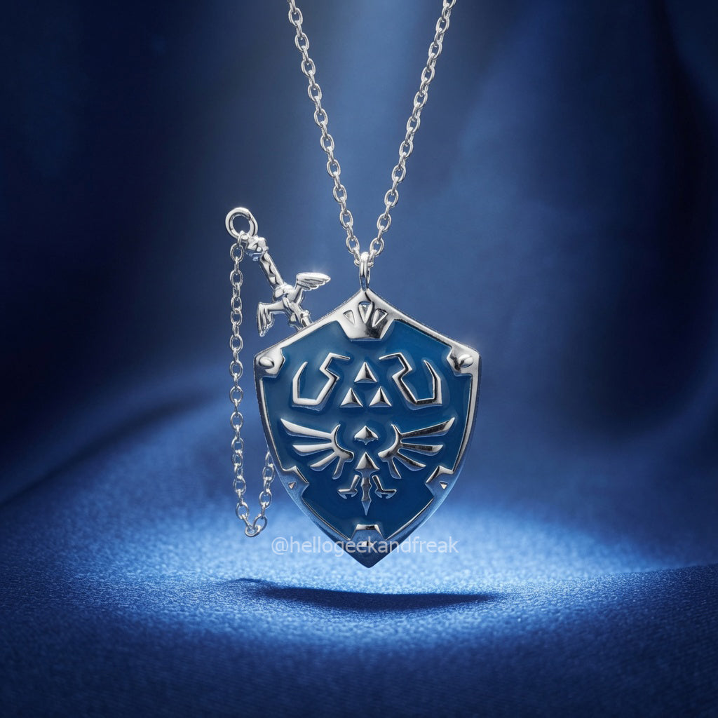 Colgante Escudo y Espada