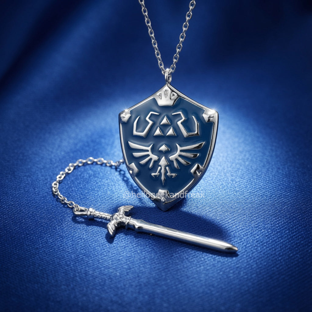 Colgante Escudo y Espada